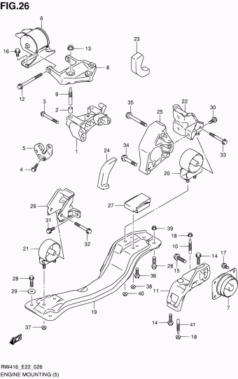 SX4/S-Cross RW416D RW416D-3 (MAGYAR)
