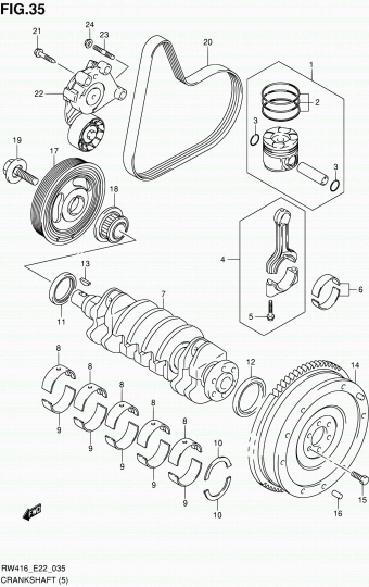 SX4/S-Cross RW416D RW416D-3 (MAGYAR)