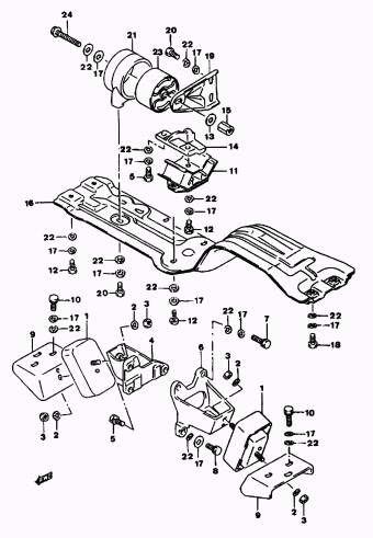 Vitara/Sidekick SE416 SE416-2 (Santana)