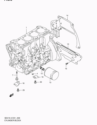 Vitara/Sidekick SE416 SE416-5