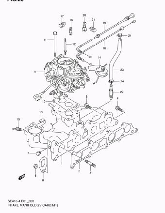 Vitara/Sidekick SE416 SE416-4