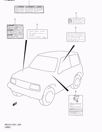 Vitara/Sidekick SE416 SE416-5