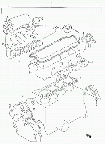 Alto - A-Star/Celerio/800/Fronte/Cultus SH410 SH410-2 (Maruti)