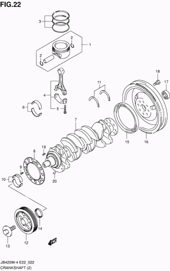 Grand Vitara JB424 JB424W-7