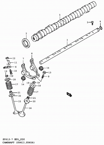 Baleno/Esteem SY416 SY416-7