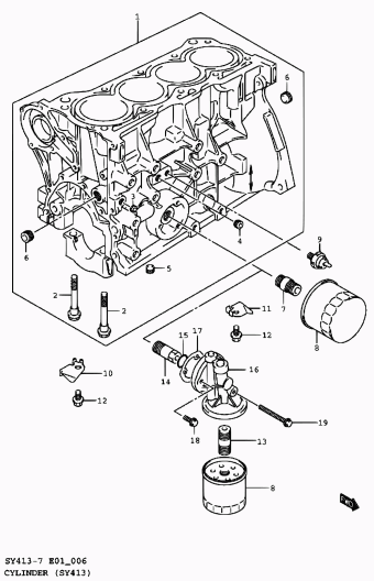 Baleno/Esteem SY413 SY413-7
