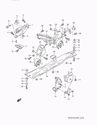 Baleno/Esteem SY418 SY418-2