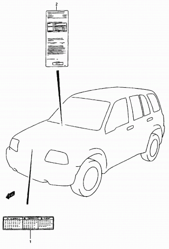 Grand Vitara SQ625 SQ625 (E28,E33,E60:MY 2000)