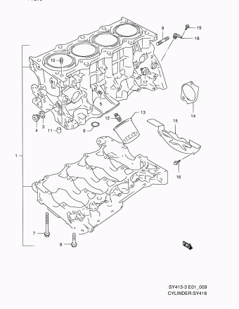 Baleno/Esteem SY418 SY418-4
