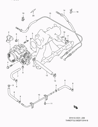 Baleno/Esteem SY418 SY418-4