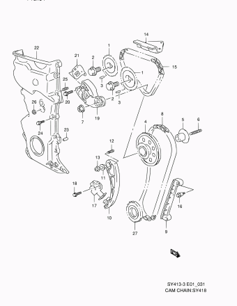 Baleno/Esteem SY418 SY418-4