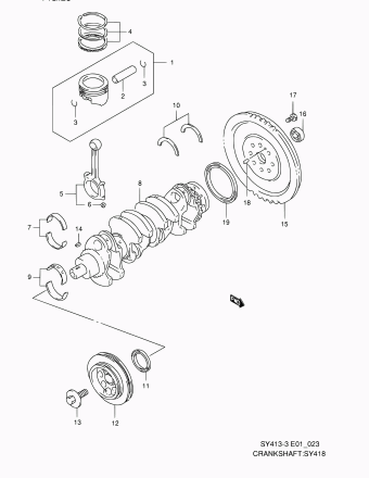 Baleno/Esteem SY418 SY418-4