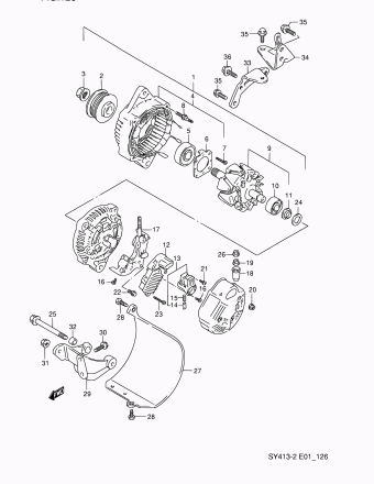 Baleno/Esteem SY416 SY416-2