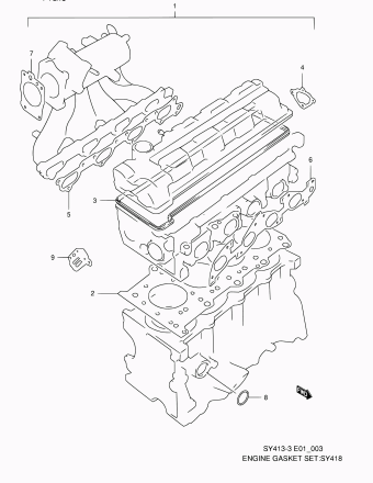 Baleno/Esteem SY418 SY418-4