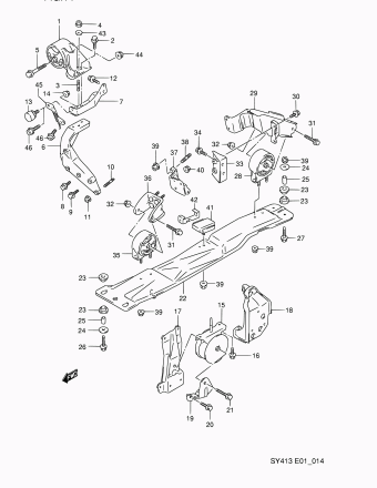Baleno/Esteem SY416 SY416 (E01)
