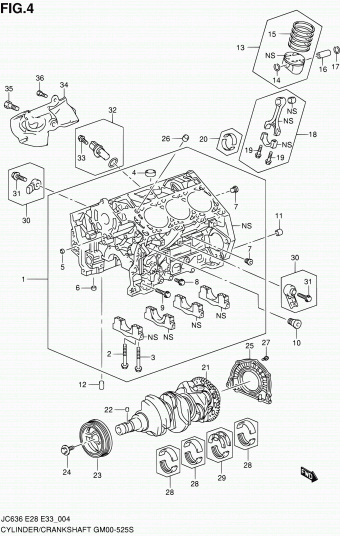 Grand Vitara XL-7 JC636 JC636 (E28,E33:MY 2008)