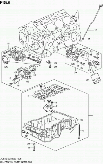 Grand Vitara XL-7 JC636 JC636 (E28,E33:MY 2008)