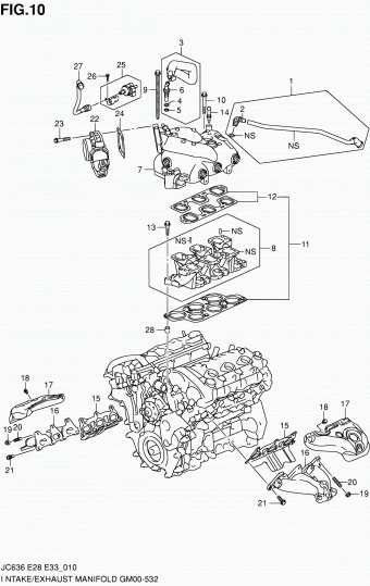 Grand Vitara XL-7 JC636 JC636 (E28,E33:MY 2008)