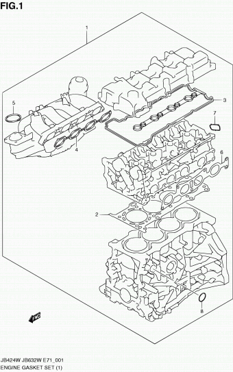 Grand Vitara JB424 JB424W (E71:MY 2009)