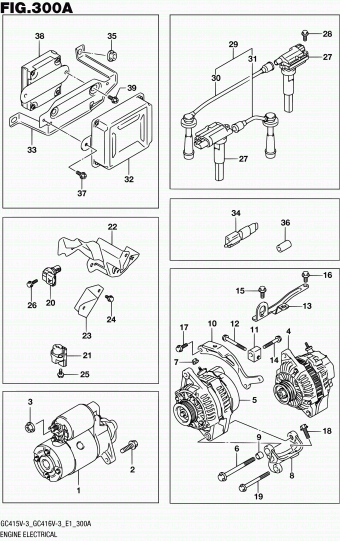 APV GC416 GC416V-4 (E10,E96)