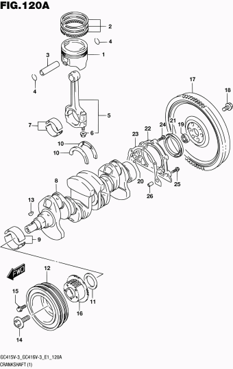 APV GC416 GC416V-4 (E10,E96)