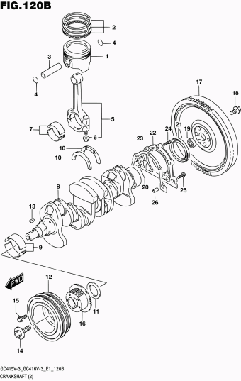 APV GC416 GC416V-4 (E10,E96)