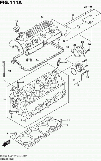 APV GC416 GC416V-4 (E10,E96)