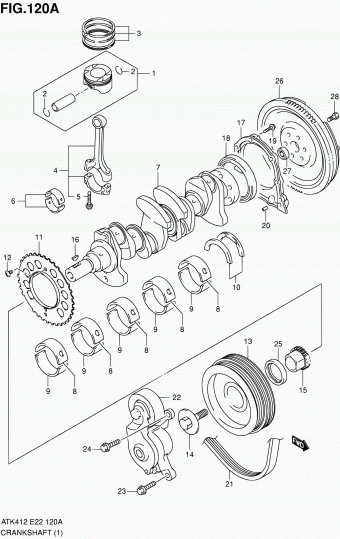 Ignis ATK412 ATK412-2 (E02,E22)