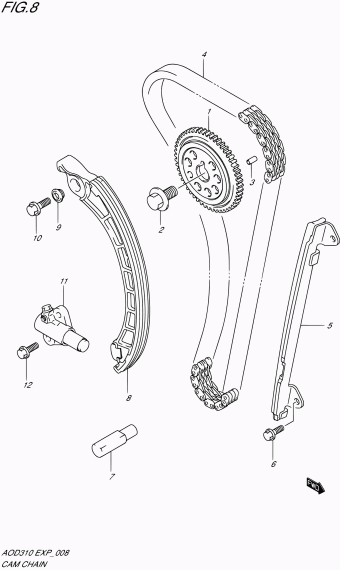 Alto - A-Star/Celerio/800/Fronte/Cultus AOD310 AOD310 (E85,E96)