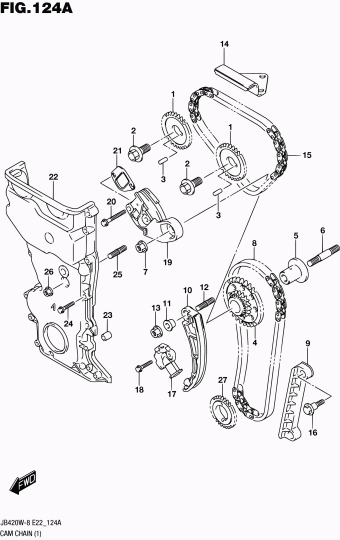 Grand Vitara JB420 JB420W-8 (E85)