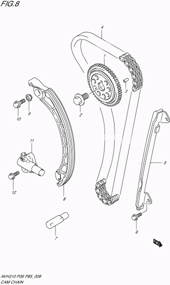 Alto - A-Star/Celerio/800/Fronte/Cultus AVH310 AVH310 (P06)