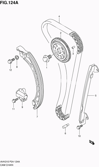 Alto - A-Star/Celerio/800/Fronte/Cultus AVK310 AVK310 (P31)