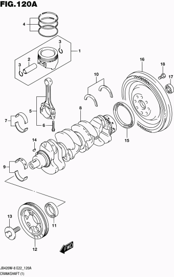 Grand Vitara JB420 JB420W-8 (E85)