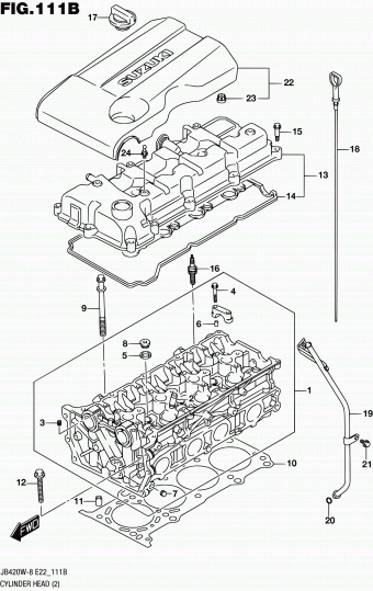 Grand Vitara JB424 JB424W-8 (E96)