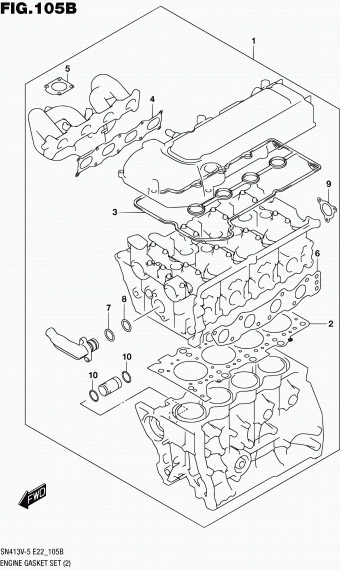 Jimny SN413 SN413V-10 (E10,E96)
