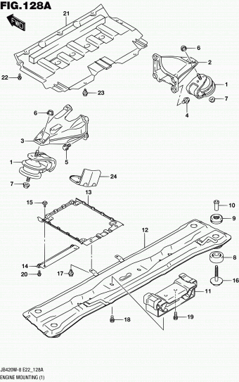 Grand Vitara JB420 JB420W-8 (E85)