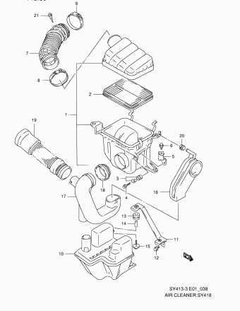 Baleno/Esteem SY418 SY418-4
