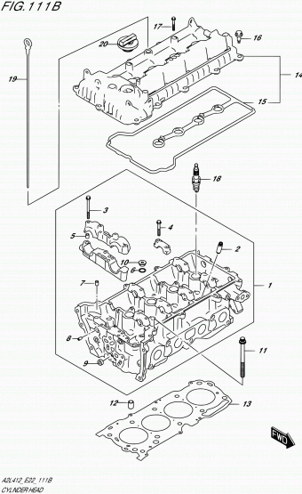 Swift A2L412 A2L412 (E02,E22)