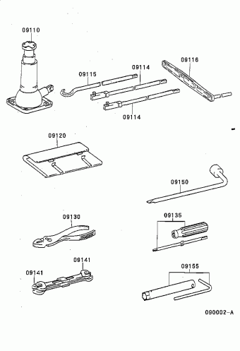 LAND CRUISER 90 KZJ95L-GKMNTW KDJ9#,KZJ9#,VZJ9#