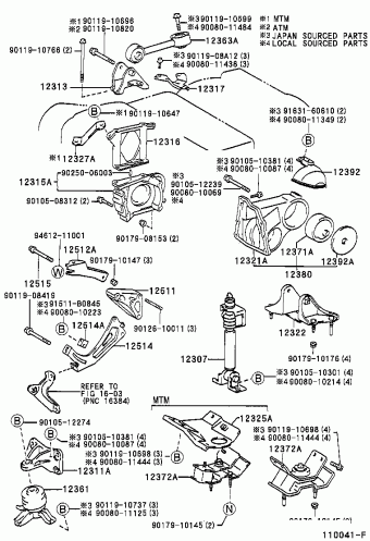 CAMRY MCV20L-CEPNKA SXV20,MCV20