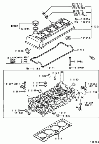 COROLLA SED AE101L-DEHDKA AE10#