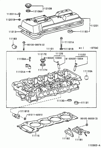 T100 RCK10L-TRMRKA RCK10,VCK1#,2#