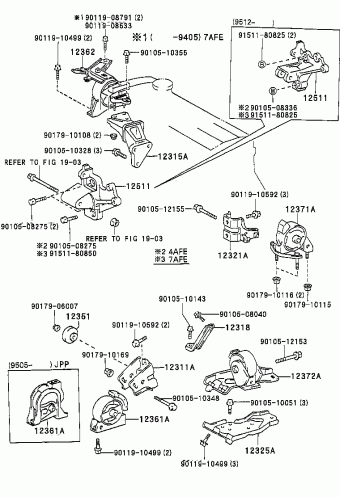 COROLLA AE101L-AEMDKA AE10#