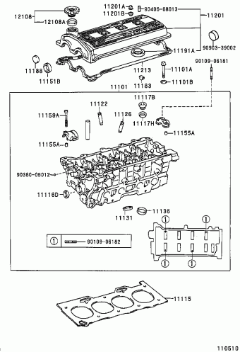 COROLLA HB/LB EE111L-ALMDKW 06.1997