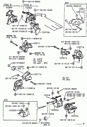 COROLLA SED/WG AE111L-AEPDKV AE11#,CE110,EE11#,ZZE11#