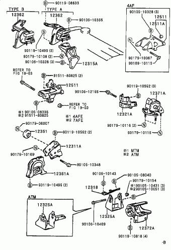 COROLLA LB AE111R-ALPDKQ AE11#,EE110