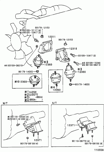 SUPRA JZA80L-AJMVFA JZA80