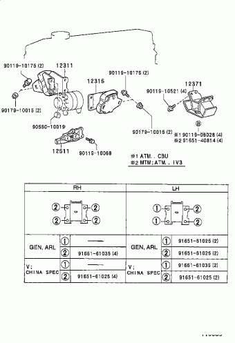 HILUX 2WD RN85L-PRMSSV 12.1996