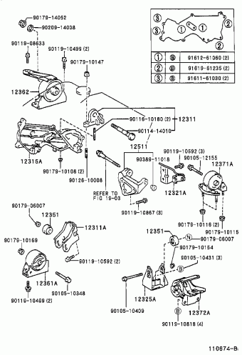 COROLLA HB/LB CE110L-AGMDEW 01.1998