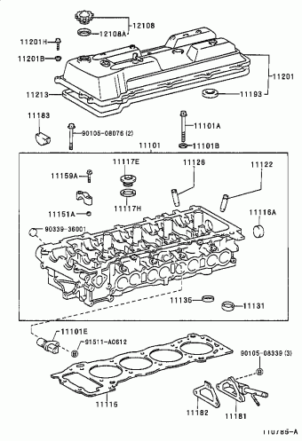 HILUX RZN168L-PRMDK 06.2001
